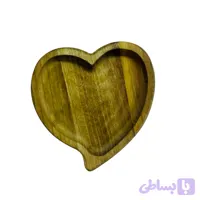 سینی چوبی قلبی