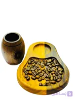 ست چوبی قهوه خوری کوچک