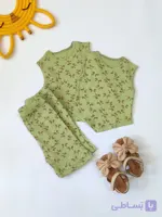تاپ شلوارک دخترانه ریلی