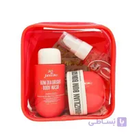 پک مسافرتی بهداشتی سول د ژانیرو Sol de Janeiro Jet Set مدل Delicia Drench (دارای ۴ رنگ: صورتی، قرمز، زرد و آبی)