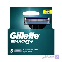 تیغ یدک 5 عددی ژیلت مدل Mach3 Plus