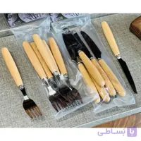 کارد دسته چوبی میوه خوری