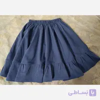 دامن کوتاه چین دار