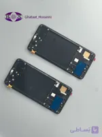تاچ والسیدی گوشی سامسونگ اولد oled A70 بافریم و صفحه نمایش بزرگ