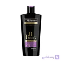 شامپو ترزمه Tresemme مدل 7 کاره بیوتین ریپایر Biotin Repair رنگ مشکی