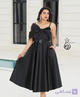 پیراهن مجلسی ساتن آمریکایی