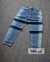 شلوار جین مام فیت مردانه کد193