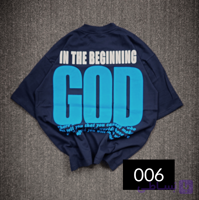 تیشرت طرح برجسته  طرح  GOD کد 40124