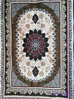 فرش 4 متری طرح 700 شانه گیتا کرم سفید