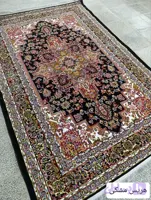 فرش۱۲متری نقش هریس طرح۷۰۰شانه سرمه ای