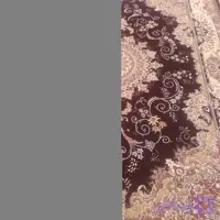 فرش حراجی ۹متری زرشکی۷۰۰شانه تراکم۲۵۵۰