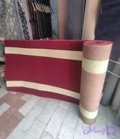 فرش تشریفات کلاسیک جنس ورژن عرض 1 متر فرش قرمز