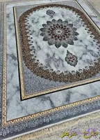 فرش۶متری تخفیفی۷۰۰شانه تراکم۱۵۰۰ طرح مرمر