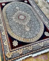 فرش طرح آیلار طوسی 700شانه ۴متری ضخیم فرش ارزان