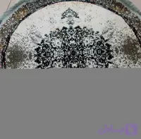 قالیچه گرد ارزان طرح اراز۷۰۰شانه ۱×۱