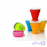 لیوان سلیکونی کوهنوردی