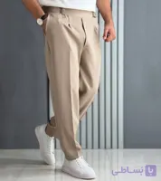 شلوار مازراتی پارچه دبل ترک مردانه