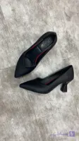 کفش مجلسی زنانه پاشنه 5 سانت یقه هفتی مدل اسکای