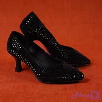 کفش زنانه مجلسی تمام نگین