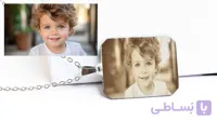 گردنبند استیل حک چهره