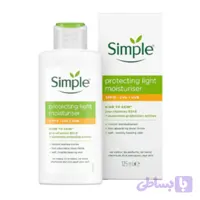 کرم مرطوب کننده صورت سیمپل مدل Protecting Light SPF15 حجم 125 میلی لیتر