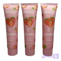 کرم مرطوب کننده دست توت فرنگی بیوآکوا BIOAQUA حجم 60 میلی لیتر