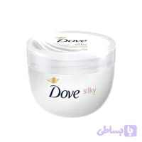 کرم مرطوب کننده کاسه ای داو مدل Silky حجم 300 میلی لیتر