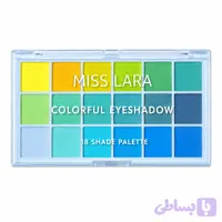 پالت سایه 18 رنگ میس لارا Miss Lara نوع 2
