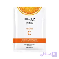 ماسک ورقه ای صورت مدل ویتامین C کاهنسای بیوآکوا Bioaqua