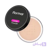 پودر فیکس فلورمار مدل Invisible Loose رنگ Pale Sand