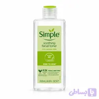 تونر صورت سیمپل Simple مناسب انواع پوست حجم 200 میلی لیتر