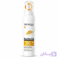 اسپری ضد آفتاب و روشن کننده برنج بیوآکوا BIOAQUA SPF 50+ حجم 150 میلی لیتر