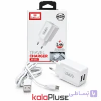 کله شارژر 2 پورت Earldom کد ES-202