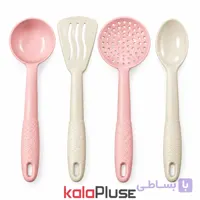 ست کفگیر و ملاقه پلاستیکی 4 تایی