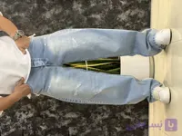 شلوار مردانه مدل بگ پارچه پنبه