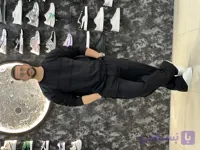 ست تیشرت آستین بلند و شلوار مردانه مدل کثیف دوز
