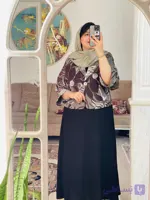 پیراهن دو تیکه وارداتی زنانه سایزبندی