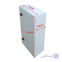 تابلو برق فلزی روکار 80در100 با عمق 41 (41*100*80) ورق 1 صفحه متحرک