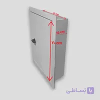 تابلو برق فلزی توکار 50در70 با عمق 15 (15*70*50) ورق 70