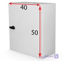 تابلو برق فلزی توکار 40در50 با عمق 16 (16*50*40) ورق 70 صفحه متحرک