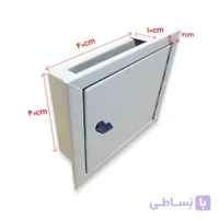 تابلو برق فلزی توکار  40در40 با عمق 11 (11*40*40) ورق 70