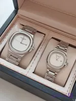 ست ساعت مچی مارک پتک فیلیپ patek philippe موتور ژاپن بند استیل