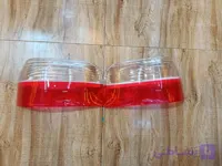 طلق چراغ خطر پراید مدل بالا سفید بسته ۲ عددی(جنس درجه یک شفاف ،کیلر خورده)
