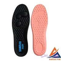 کفی کفش پلی یورتان زنانه با روی چرم مدل 5414