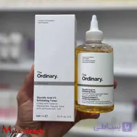 تونر لایه‌بردار گلیکولیک اسید ۷٪ قوی حجم ۲۴۰ میل – معجزه شفافیت پوست
