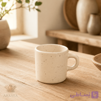 فنجان سرامیکی مات مدل استوانه