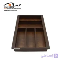 جاقاشق و چنگال چوبی آدلان مدل AW884