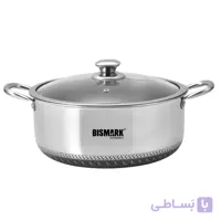 قابلمه استیل هیبرید کف لیزری 24 سانت بیسمارک مدل BM621