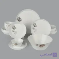 سرویس 26 پارچه طرح رزگلد گلدن اپال