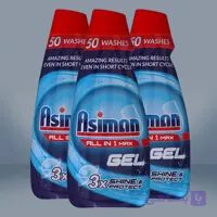 ژل ماشین ظرفشویی آسیمن یک لیتری